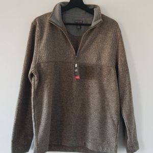 Van Heusen Flex Quarter Zip Fleece Pullover